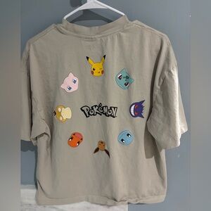 ASOS oversized Pokémon T-shirt with many character. EUC. Size small